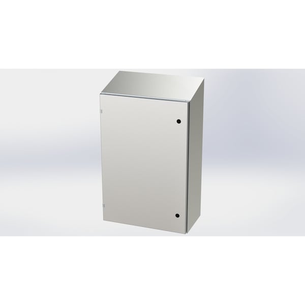 1/4 Turn Latch Electrical Enclosures, 36 in H, 12 in D, 24 in W, NEMA 3R, 4, 4X, 12, 13